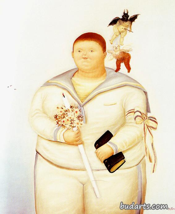 第一次圣餐那天的自画像