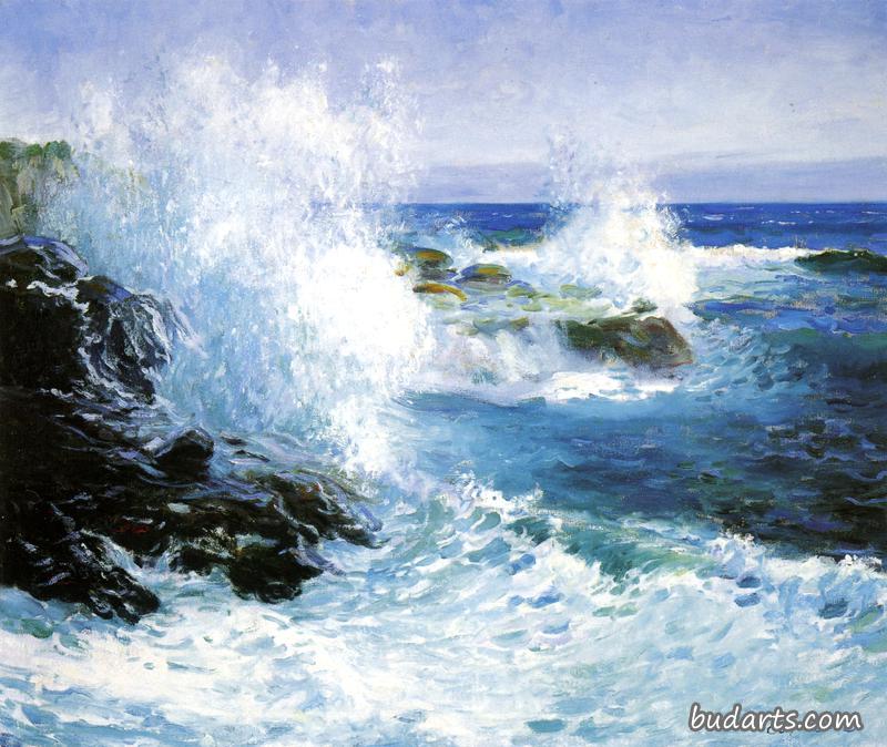 悬崖海景