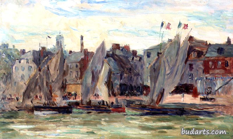 Fishing Boats at Honfleur