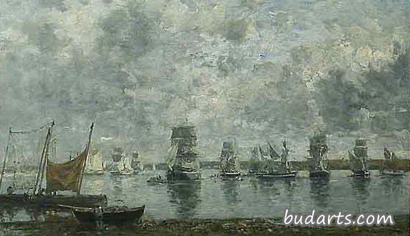 Voiliers, Camaret (Yachts at Camaret)