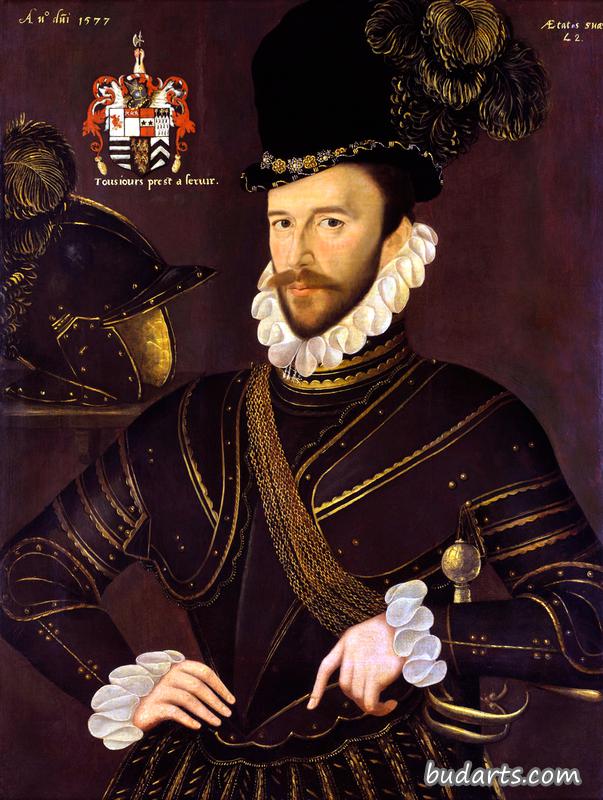 理查德·德雷克肖像（1535-1603）
