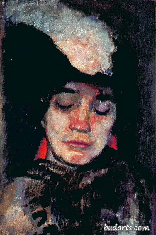 Portrait of Lady J. van der Vuurst de Vries-Godin