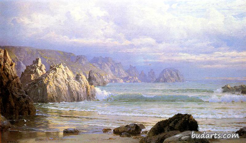 海景：沿着悬崖