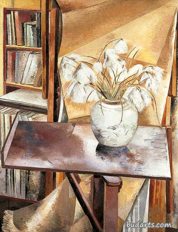 沼泽棉静物画