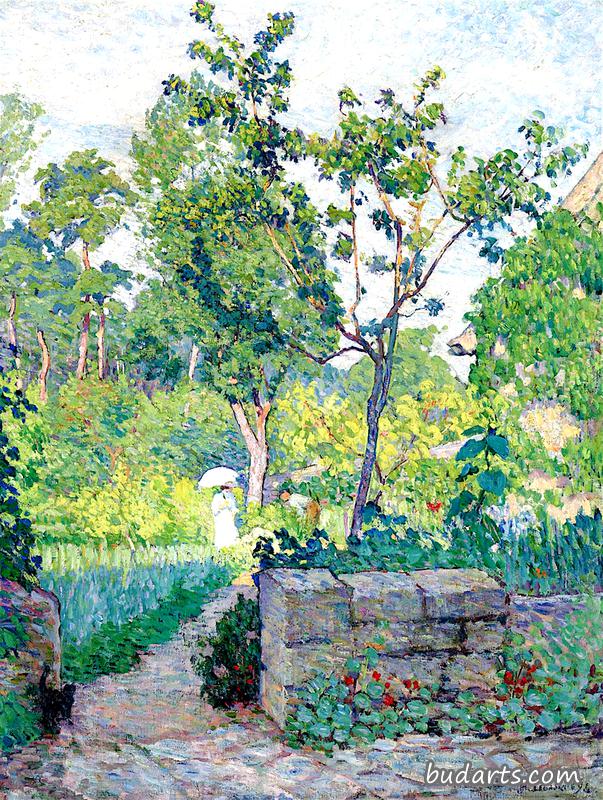 In the Garden at Champigné