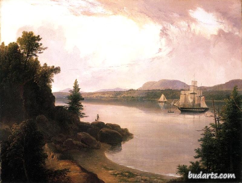 View on the St. Croix River near Robbinston