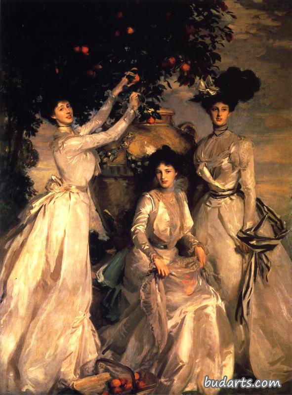 The Ladies Alexandra, Mary and Theo Acheson