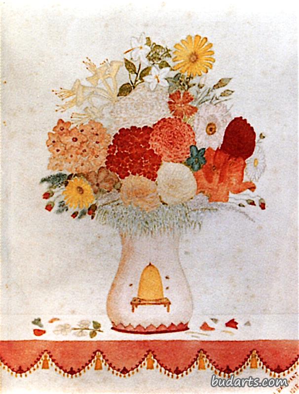 蜜蜂花瓶