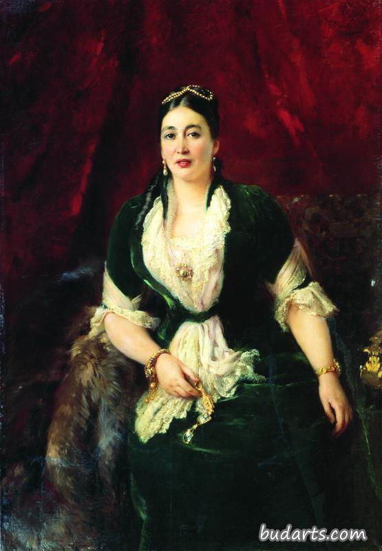 Portrait of E.S. Rastorgueva