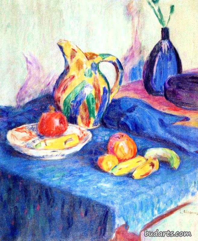 香蕉静物画