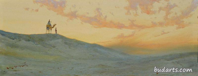 沙漠的天际线