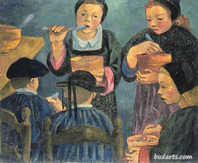 孩子们的晚餐