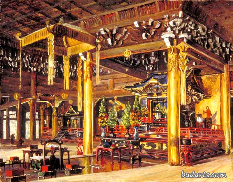 日本清本寺志昂内部