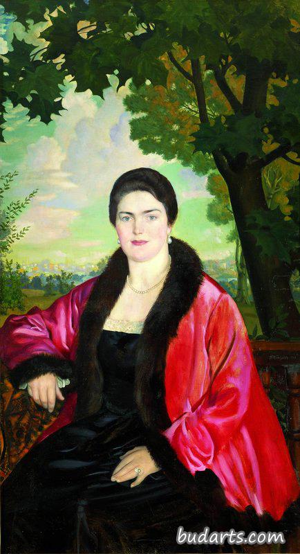 玛丽亚·查里亚平的肖像
