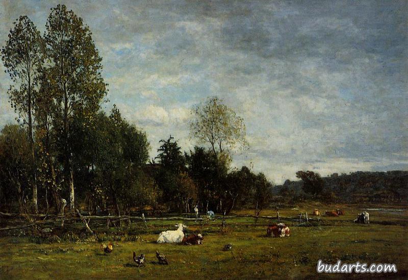 Landscape near Honfleur
