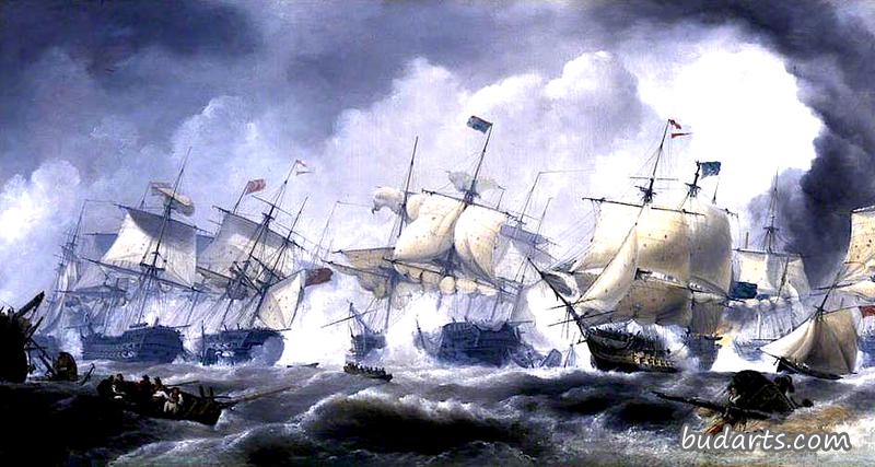 1797年10月11日，坎伯敦战役