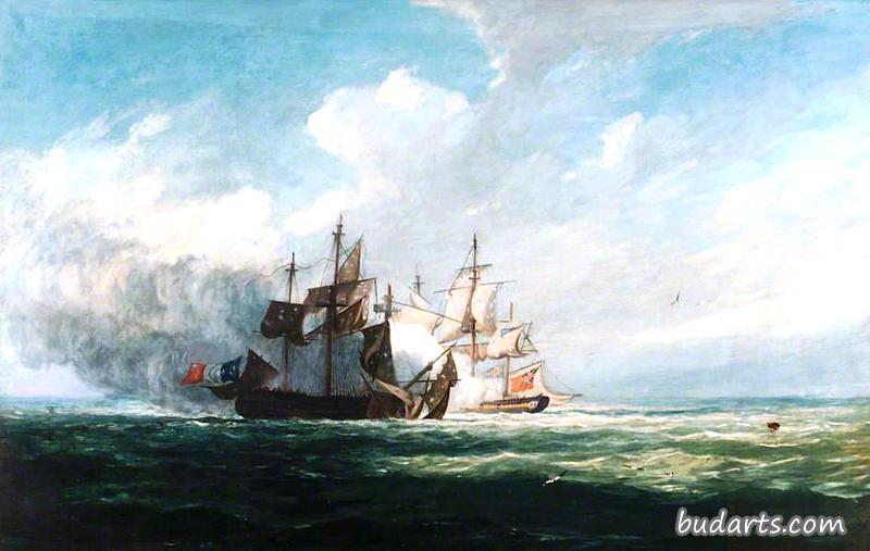 Action between HM Sloop 'Bonne Citoyenne', and the French Frigate 'La Furieuse' Action between HM Sloop 'Bonne Citoyenne', and the French Frigate 'La Furieuse'