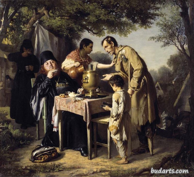 Tea Party in Mytishchi near Moscow