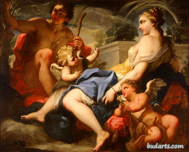 The Meeting of Telemachus and Calypso