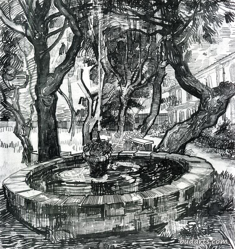 圣保罗医院花园喷泉