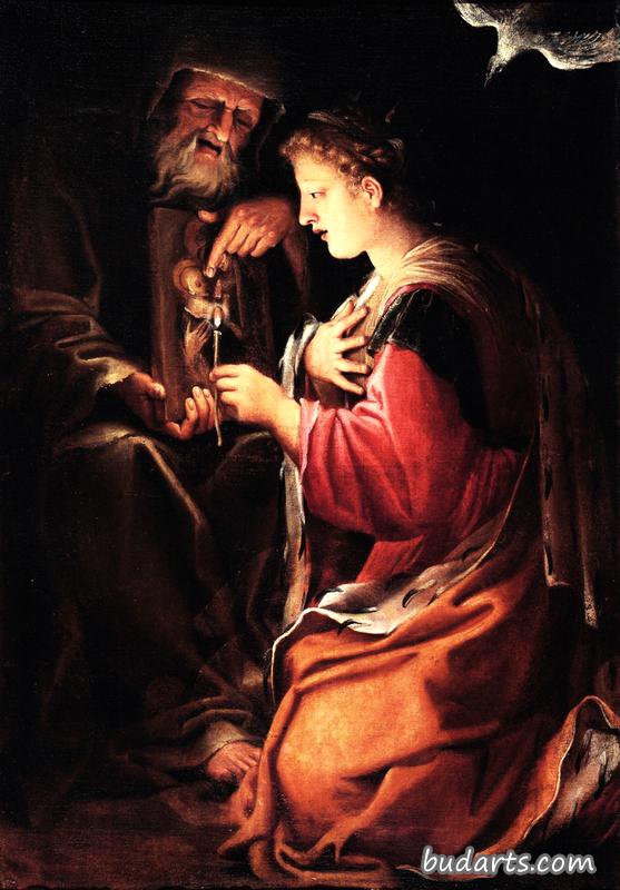 圣凯瑟琳与隐士