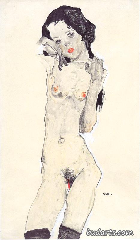 黑头发的女孩