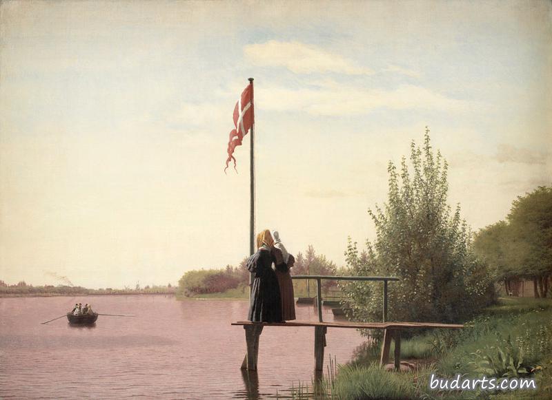 A View from Dosseringen near the Sortedam Lake