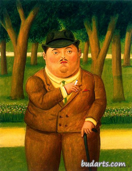 在公园里