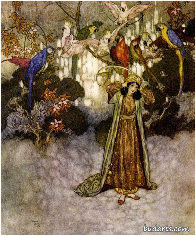 《美女与野兽》插图
