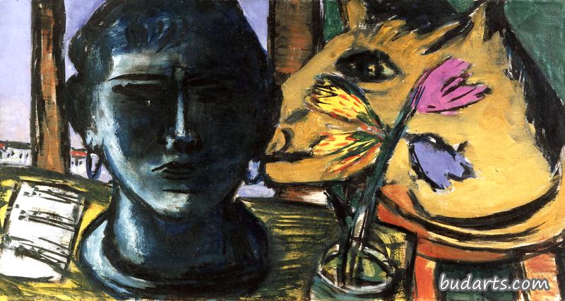 雕塑静物画