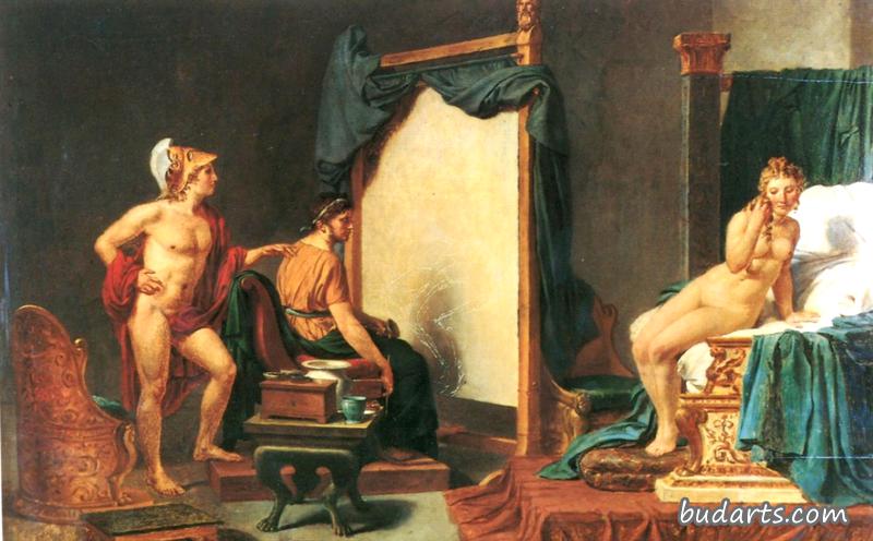 阿佩列斯绘画坎帕斯佩