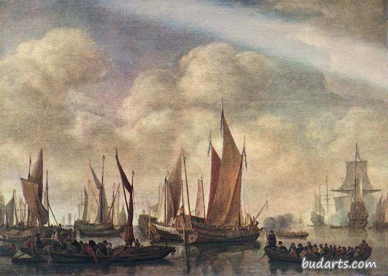 1646年弗雷德里克·亨德里克斯二世访问多德雷赫特 1646年弗雷德里克·亨德里克斯二世访问多德雷赫特