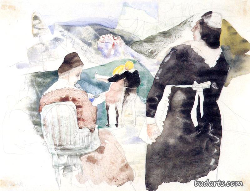 家庭教师格罗斯太太和孩子们,插图4 家庭教师格罗斯太太和孩子们,插图4