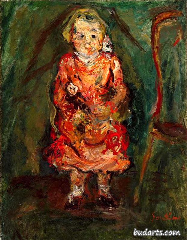 Young Girl with a Doll