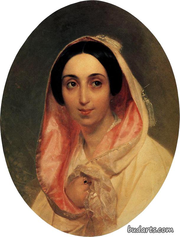 Portrait of Princess A. A. Bagration
