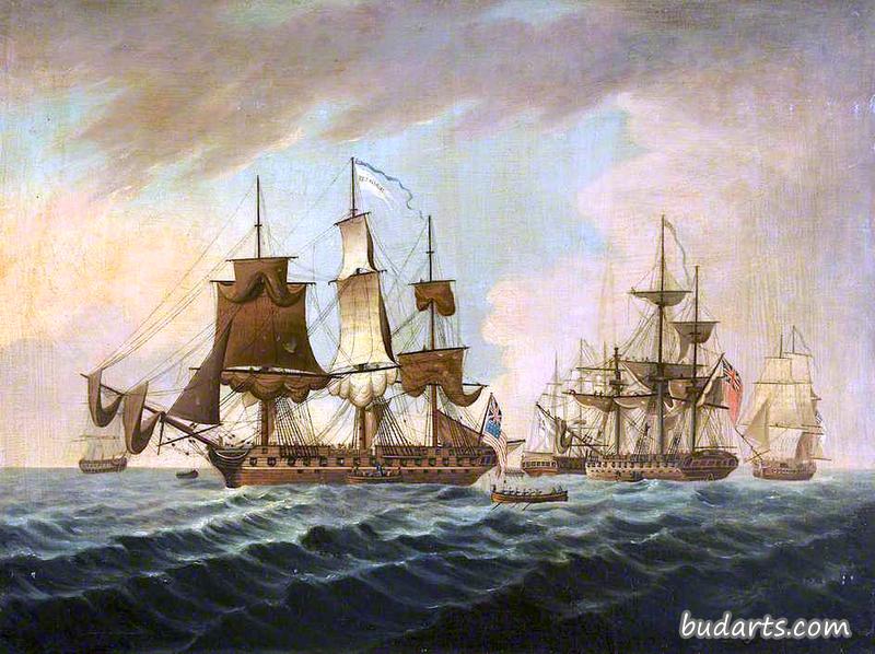 1815年1月15日抓获“总统”号航母