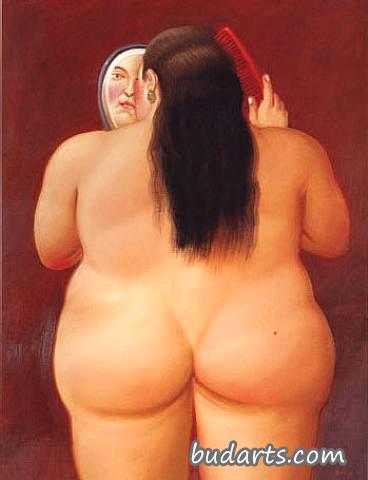 镜子里的女人