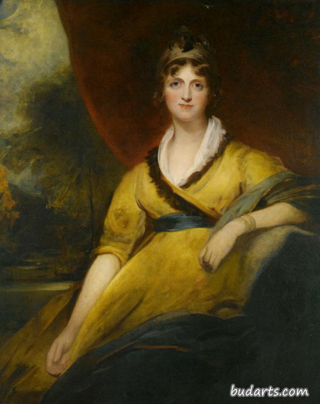 伊奇金伯爵夫人玛丽画像