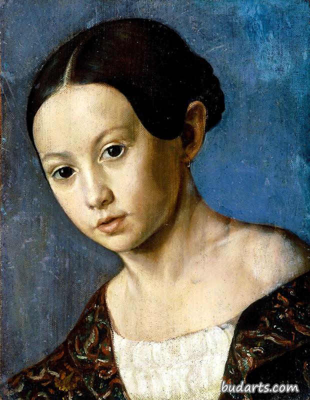 Portrait of E.N. Milyukova
