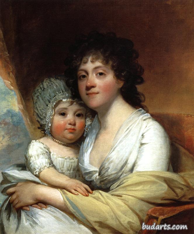 伊丽莎白·科尔宾·格里芬·盖特利夫和她的女儿伊丽莎白