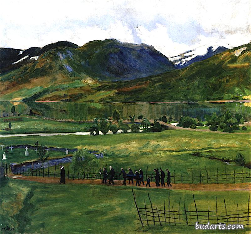 Funeral Day in Jølster