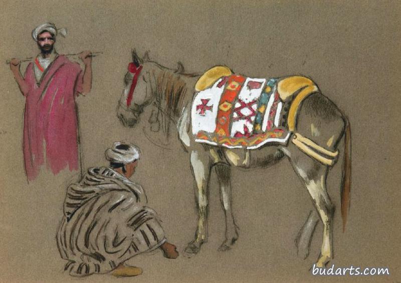 硬马和两个骑士（“硬马和两个骑士”）