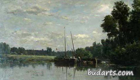 Les péniches (The Canal-boats)