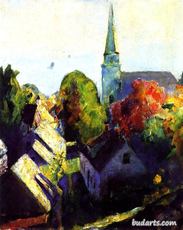 Church Spire (Ellsworth, No. 21)
