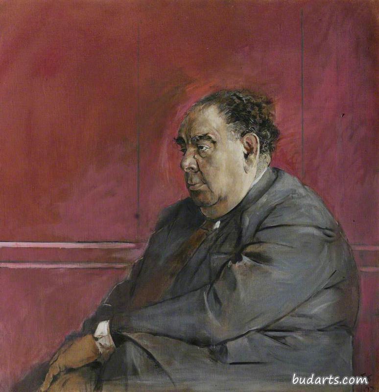 阿诺德·亚伯拉罕·古德曼肖像（1914-1995），古德曼男爵，大师（1976-