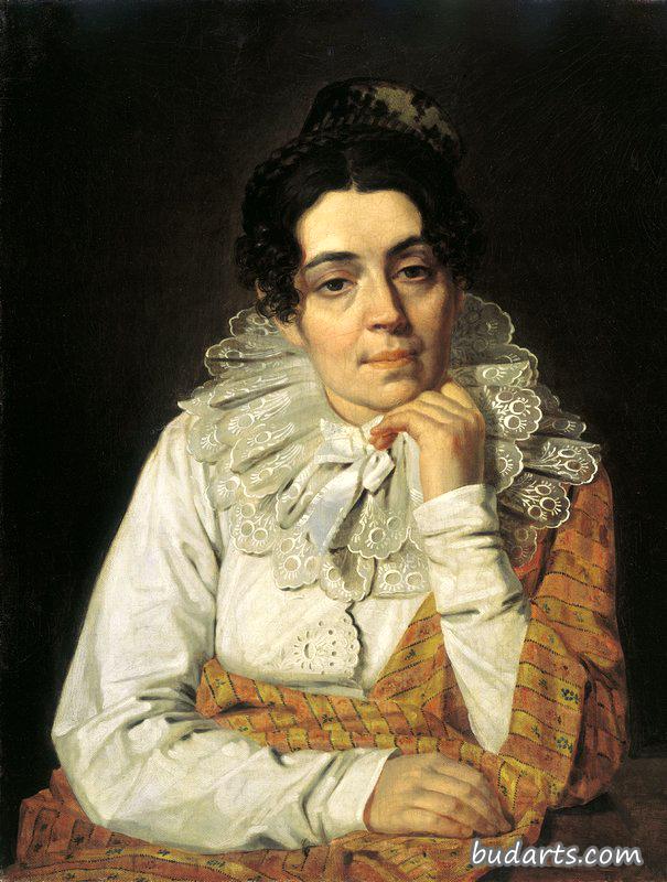 Portrait of M.A. Venetsianova