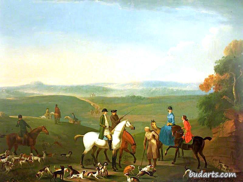 Mr Howell Gwynne and Mr Chas Price at the Meet of Fox Hounds, Garth Bank near Builth Wells Mr Howell Gwynne and Mr Chas Price at the Meet of Fox Hounds, Garth Bank near Builth Wells