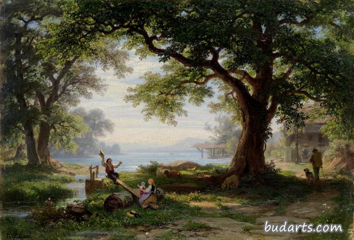 Auf der Wippe am Sempachersee