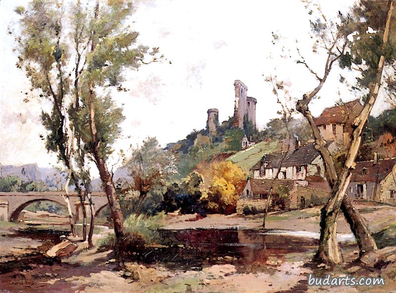 Low Water at Hérisson