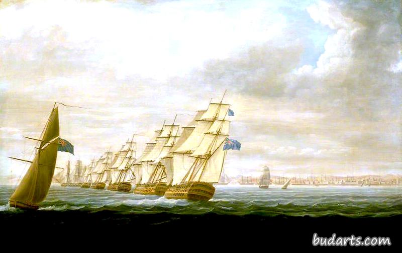 1797年7月卡迪兹纳尔逊近海封锁中队 1797年7月卡迪兹纳尔逊近海封锁中队